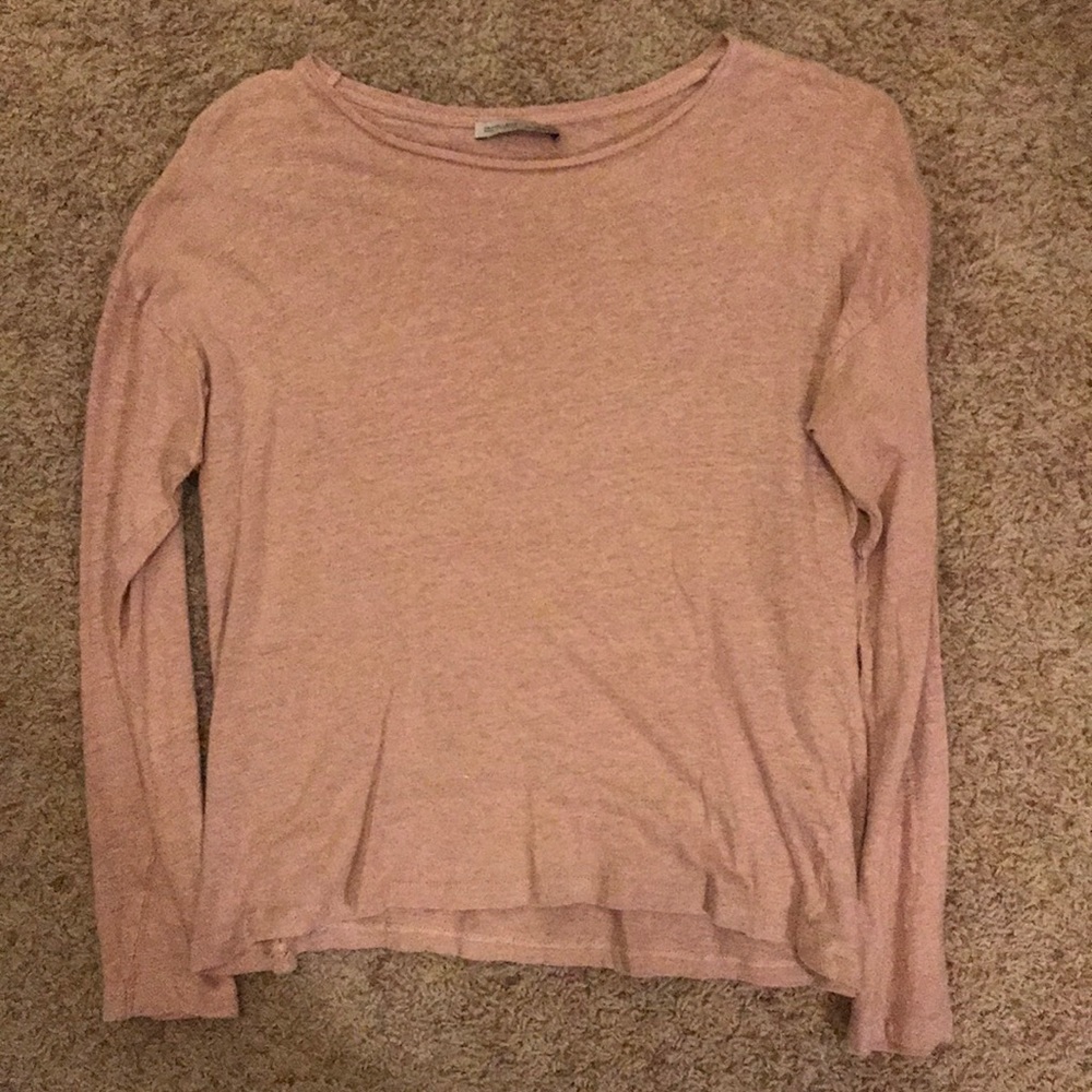 $5️⃣ MADNESS - Tan Zara Long Sleeved Top